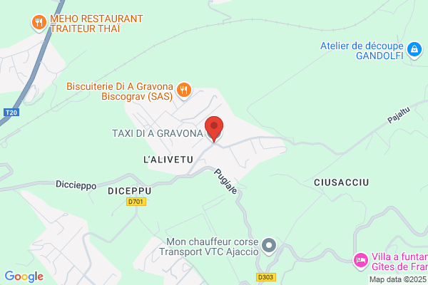 TAXI DI A GRAVONA