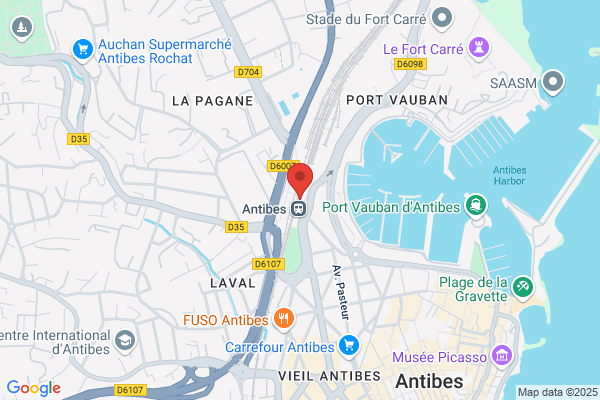 Budget Location Voiture - Gare Antibes