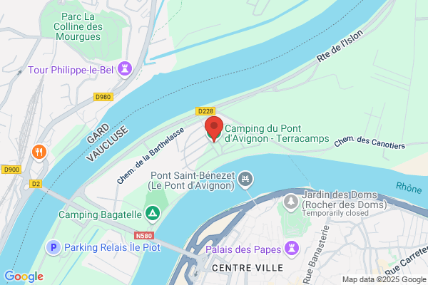Camping Municipal Du Pont D Avignon Accueil campeurs