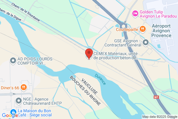 CEMEX Matériaux, unité de production béton de Avignon - Cantarel