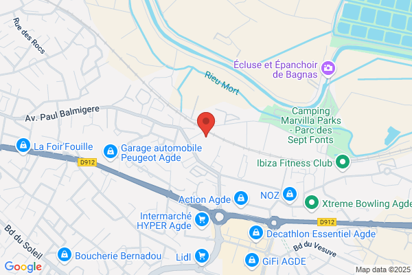 CEMEX Matériaux, unité de production béton de Agde
