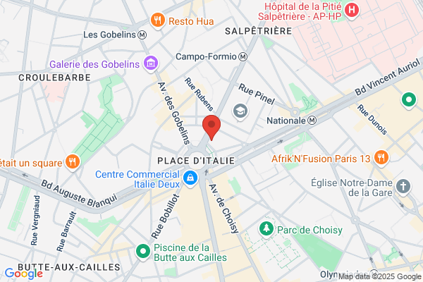 Pompes funèbres PFG PARIS 13 - Place d'Italie