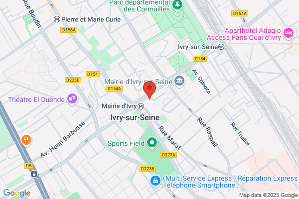Yespark, location de parking au mois - Parc Départemental des Cormailles - Ivry-sur-Seine