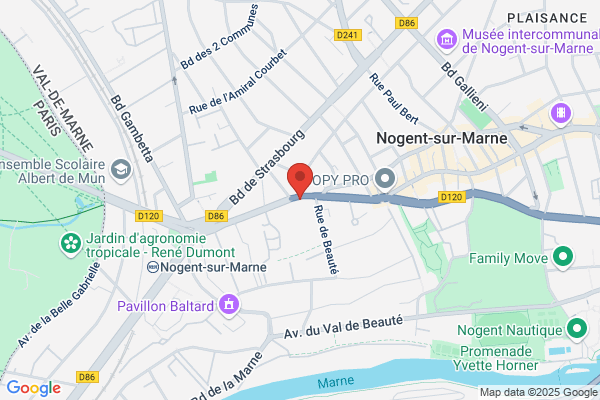 Auchan Piéton Nogent/Marne De Gaulle