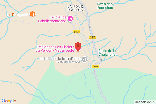 Résidence Les Chalets du Verdon*** - Vacancéole