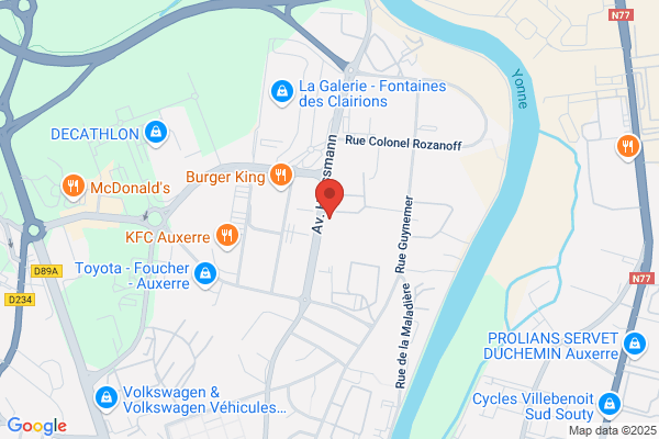 Avis Location Voiture - Auxerre