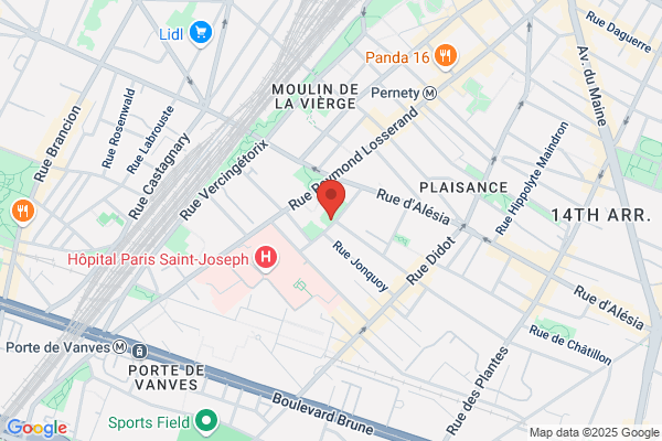 Yespark, location de parking au mois - Petite Ceinture Paris 14 - Paris