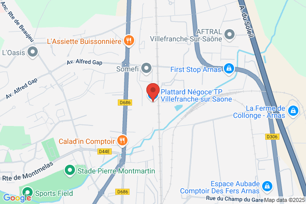 Plattard Négoce TP Villefranche sur Saone
