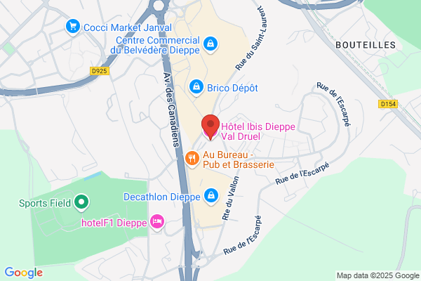 ibis Dieppe Val Druel