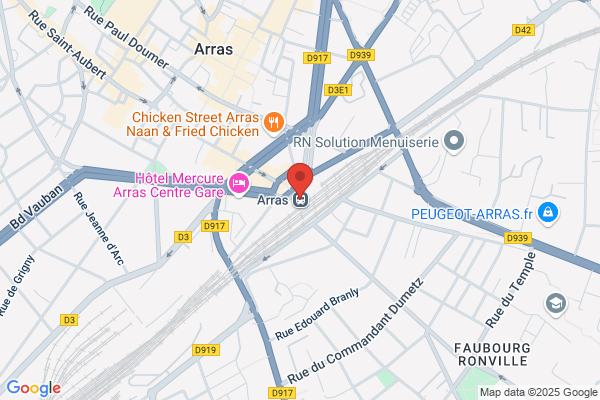 Avis Location Voiture - Gare Arras