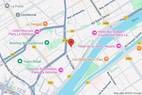 Yespark, location de parking au mois - Rue Molière - Courbevoie