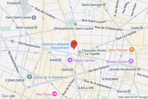 CHANEL HORLOGERIE JOAILLERIE GALERIES LAFAYETTE