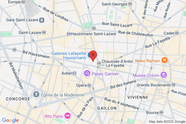 De Beers Jewellers Galeries Lafayette