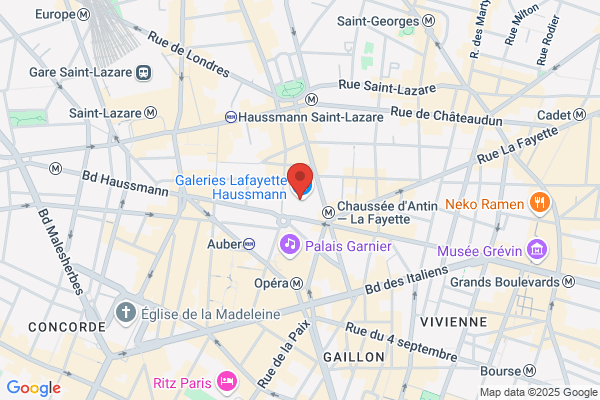 Piaget Boutique Paris - Galeries Lafayette Haussmann