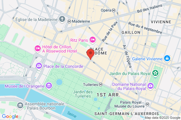 A St Honore Vendome