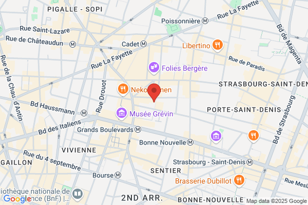 ibis Styles Paris Lafayette Opéra (fermé pour travaux)