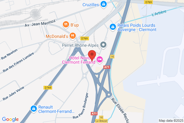B&B HOTEL Clermont-Ferrand Le Brézet Aéroport