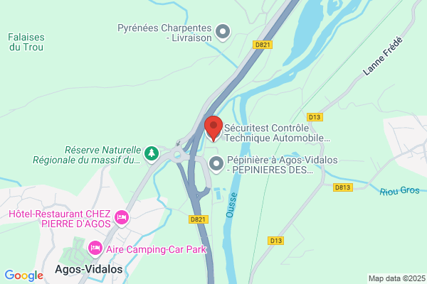 Sécuritest Contrôle Technique Automobile AGOS VIDALOS
