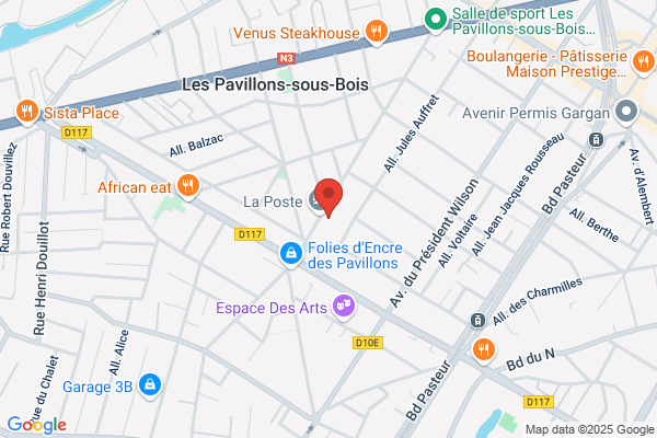 Commune Pavillons Ss Bois