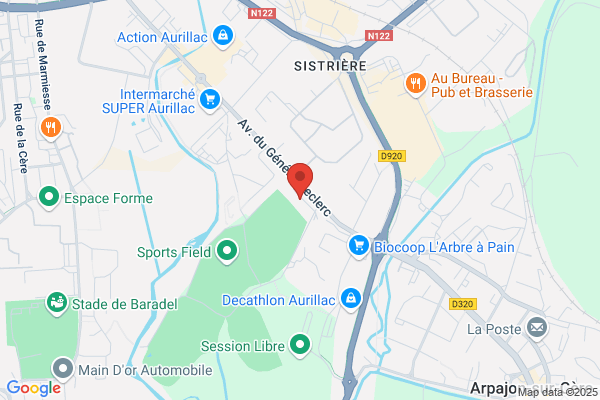 Dcf Cantal Aurillac