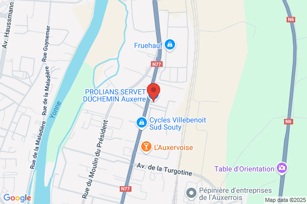 PROLIANS SERVET DUCHEMIN Auxerre