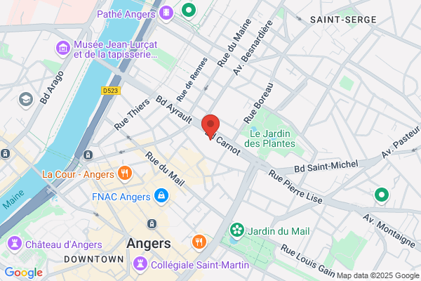 Auchan Piéton Angers Boisnet