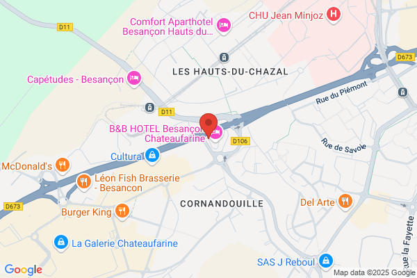 B&B HOTEL Besançon Chateaufarine