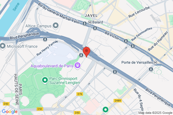 Parking Indigo Paris Aquaboulevard