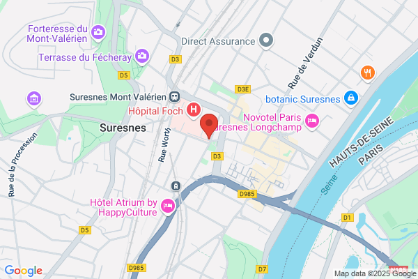 Parking Indigo Suresnes Hopital Foch