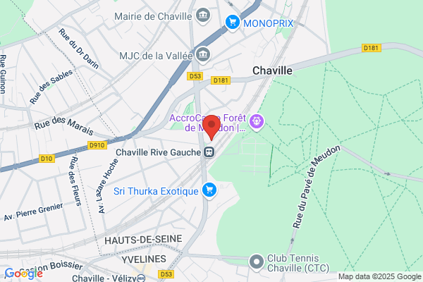 Yespark, location de parking au mois - Gare de Chaville/Rive Gauche - Chaville