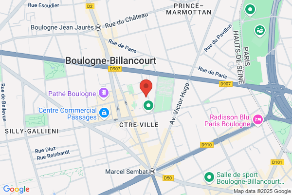 Yespark, location de parking au mois - Square Alfred Capus/Porte d'Auteuil (place moto) - Paris