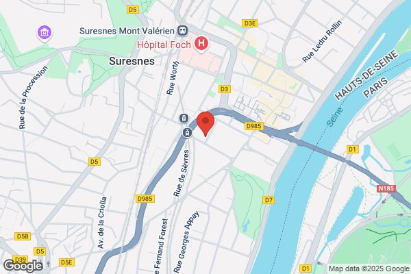 Yespark, location de parking au mois - rue du juin - Parking Saint-Cloud