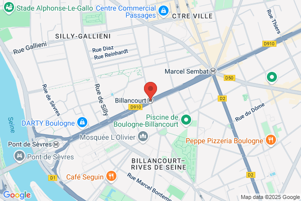 HQ - Boulogne-Billancourt, Metro Billancourt