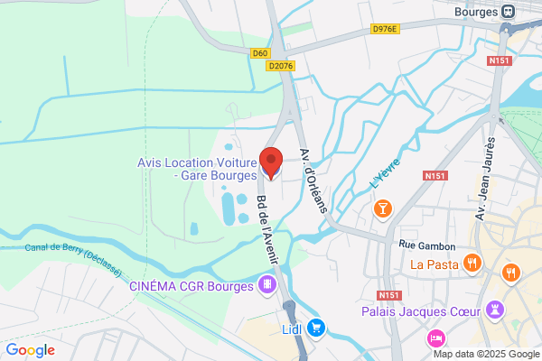 Avis Location Voiture - Gare Bourges