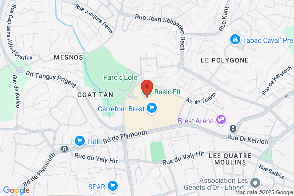 Basic-Fit Brest Boulevard de Plymouth