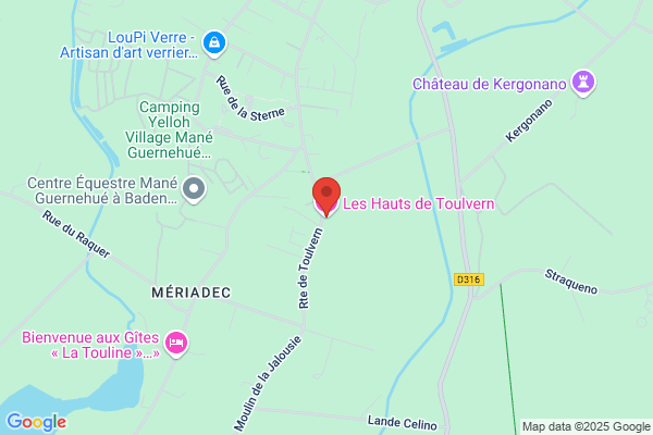 GITES LES HAUTS DE TOULVERN LOCATION DE VACANCES GOLFE DU MORBIHAN