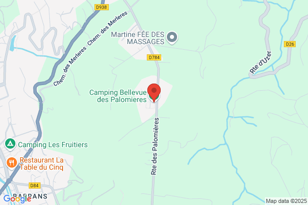 Camping Bellevue des Palomieres