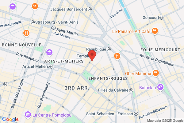 Cafe A La Tour Du Temple