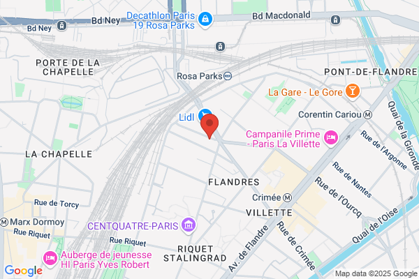 Yespark, location de parking au mois - Flandre/Alphonse Karr Paris 19 - Paris