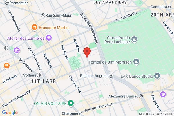 Yespark, location de parking au mois - Philippe Auguste/Rue de la Roquette - Paris