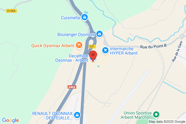 Decathlon Oyonnax - Arbent