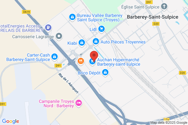 Basic-Fit Barberey-Saint-Sulpice Route Departementale 619