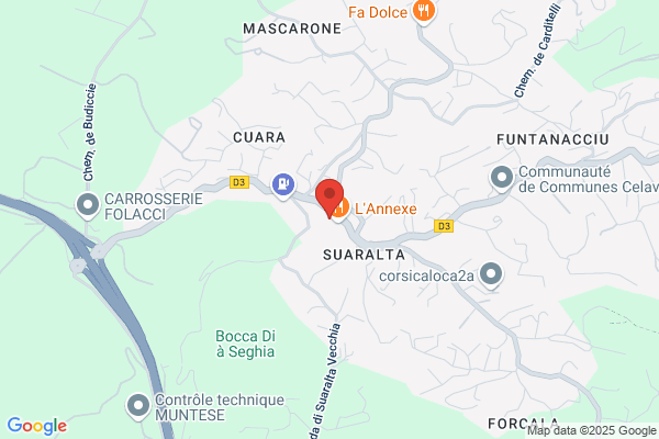 Bastelicaccia Alimentation