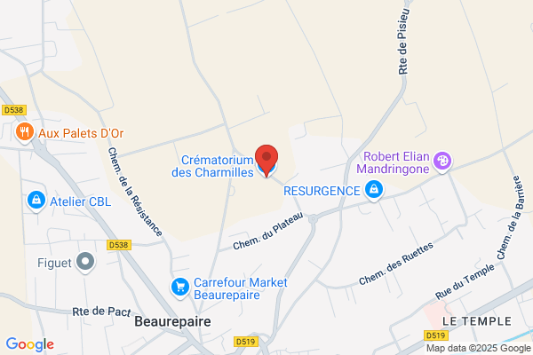 Beaurepaire Crématorium Des Charmilles