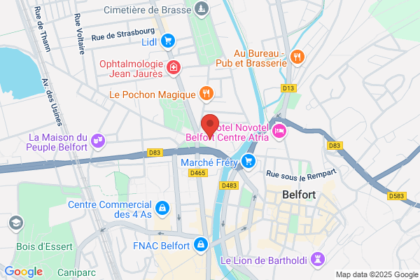 Basic-Fit Belfort Rue Georges Clemenceau