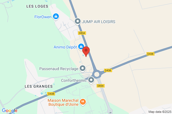 CEMEX Matériaux, unité de production béton de Bernay