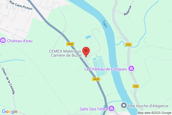 CEMEX Matériaux,  Carrière de Buzet