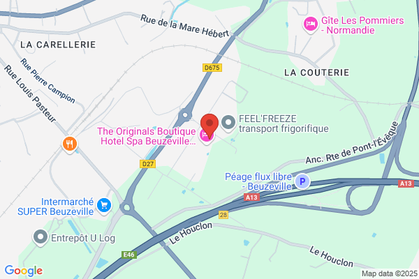 The Originals Boutique, Hôtel Spa, Honfleur Sud (Inter-Hotel)