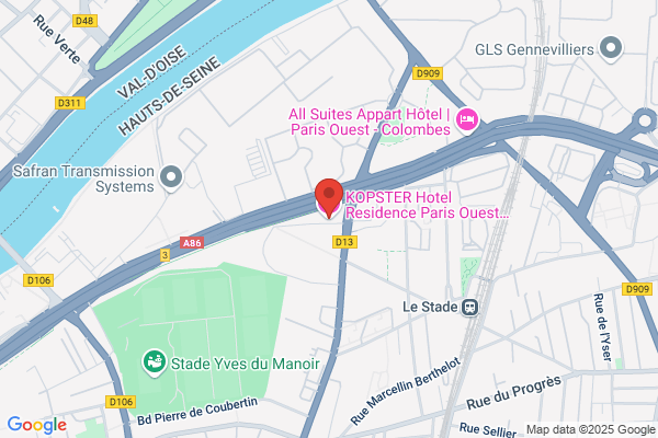 Kopster Hotel Résidence Paris Ouest Colombes