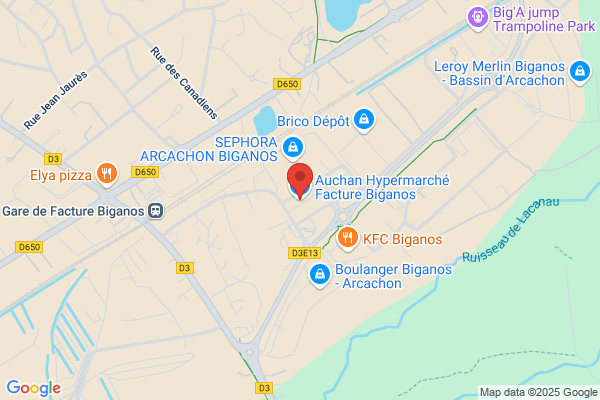 Auchan Hypermarché Facture Biganos